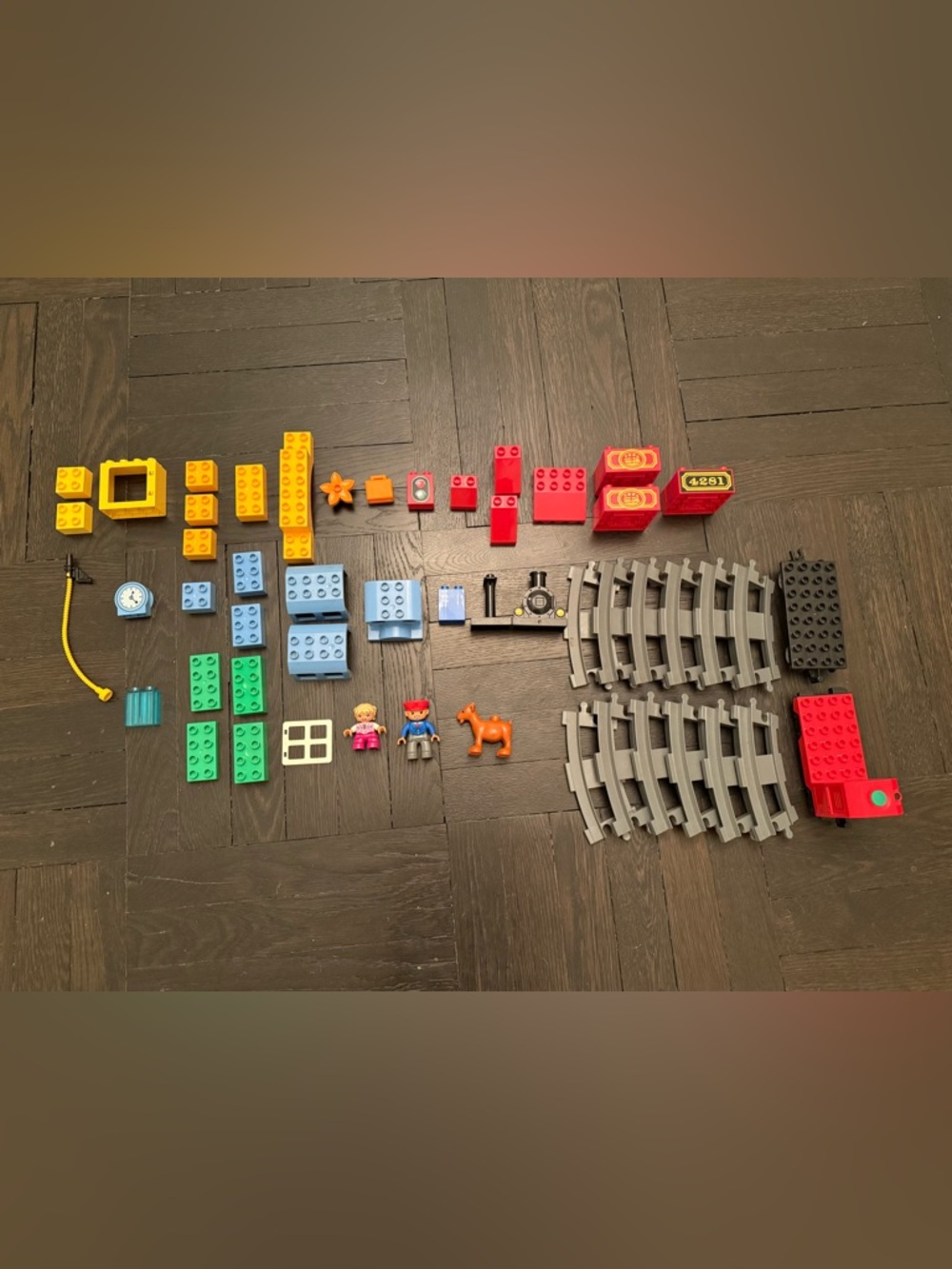 LEGO DUPLO 10507 My First Train Set Complete 52 Pieces Motorized Train - No Box